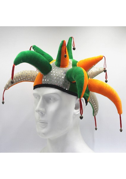 Dokunaç Çan Şapka Parti Malzemeleri Palyaço Başlık Şapka Karnaval Paskalya Cadılar Bayramı (Yurt Dışından)