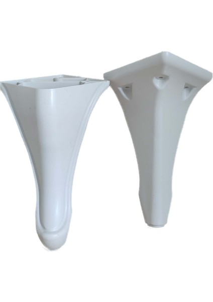 Nergis Mobilya Ayağı Baza Koltuk Kanepe Ayağı Puf Tv Ünitesi Ayağı 8 Adet 20 cm Beyaz Renk fiyatları