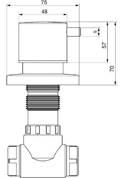 6617 Stop Valf Vana