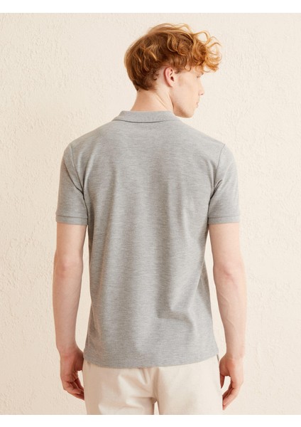 Polo Yaka %100 Pamuk Regular Fit Basic Tişört indirimleri