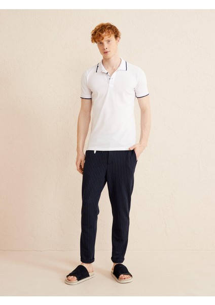 Polo Yaka Pamuklu Slim Fit Tişört modelleri
