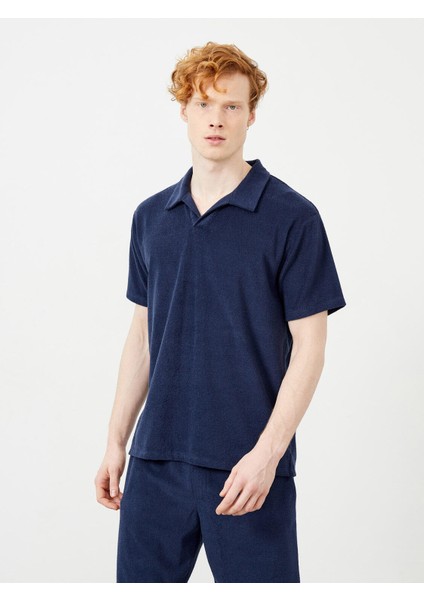 Polo Yaka Pamuklu Oversize Havlu Tişört fırsatları