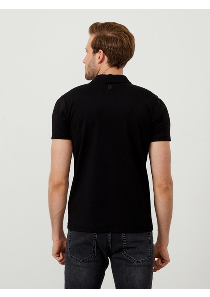 Polo Yaka Slim Fit Modal Tişört fırsatları