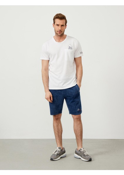 %100 Pamuk Regular Fit Baskılı Tişört