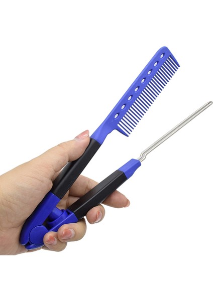 Düz Saç Şekillendirici Tarak (Yurt Dışından)