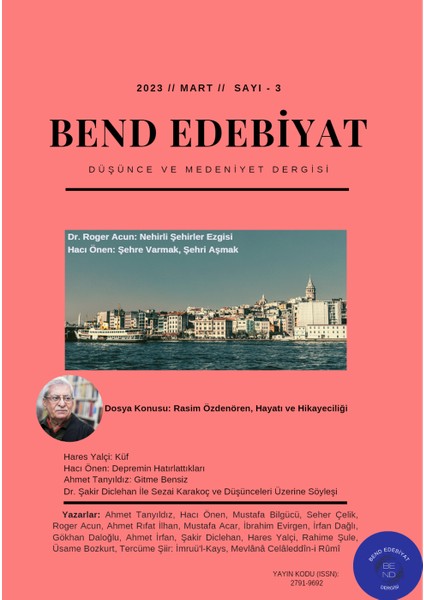 Bend Edebiyat 3. Sayı Mart 2023