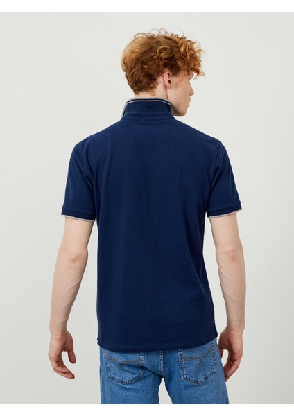 Polo Yaka %100 Pamuk Slim Fit Basic Tişört
