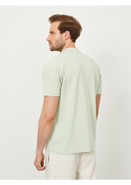 Polo Yaka %100 Pamuk Regular Fit Basic Tişört