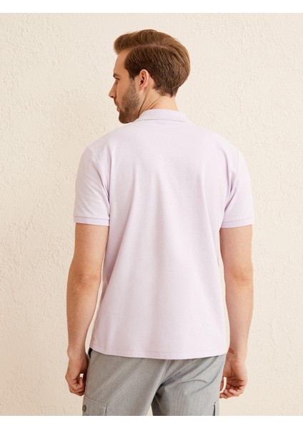 Polo Yaka %100 Pamuk Regular Fit Basic Tişört