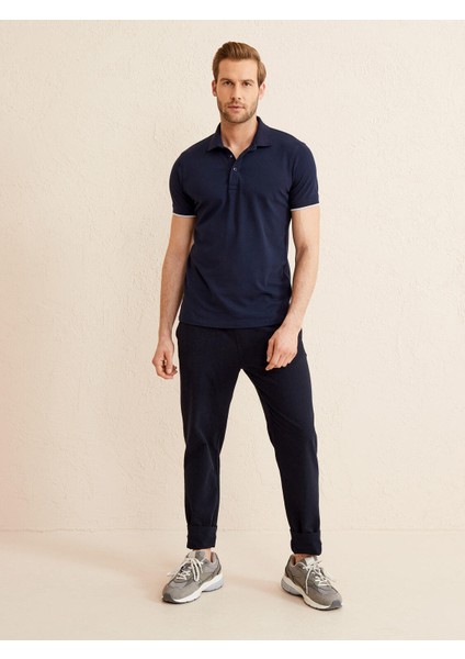 Polo Yaka Pamuklu Slim Fit Tişört fiyatları
