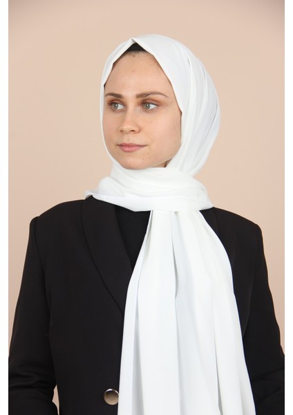 Beyaz Sima Medine İpeği Şal fiyatları