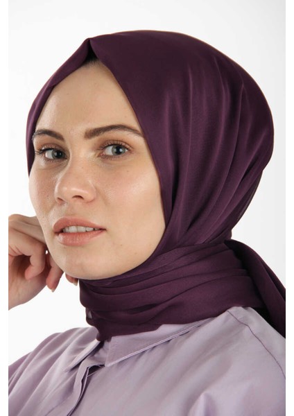 Mor-39 Sima Janjanlı Şifon Şal
