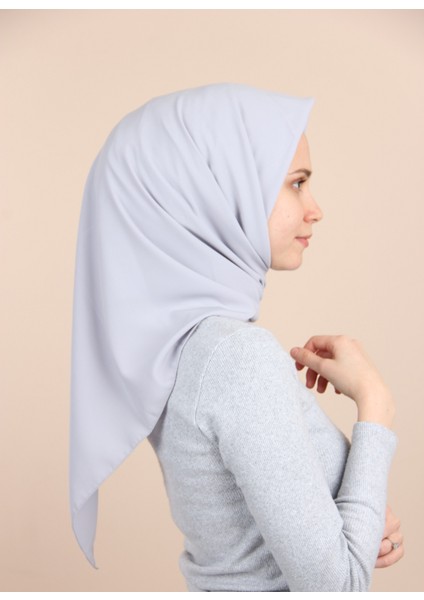 Gümüş Sima Medine Ipeği Eşarp