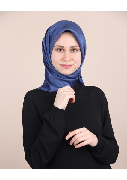 Indigo Siyane Scarf Kristal Eşarp