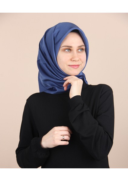 Indigo Siyane Scarf Kristal Eşarp