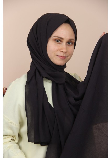Siyah Loryan Scarf Shımmer Şal