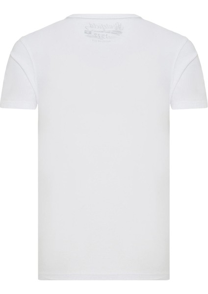 Tyre T-Shirt Beyaz Erkek T-Shirt RFTYRE23-10 fiyatları