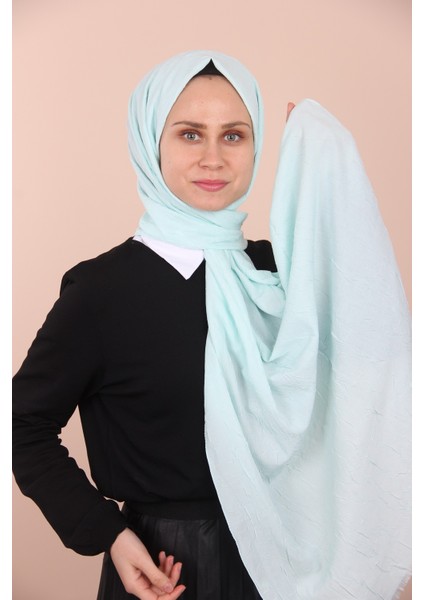 Su Yeşili Loryan Scarf Viva Crush Lycra Şal