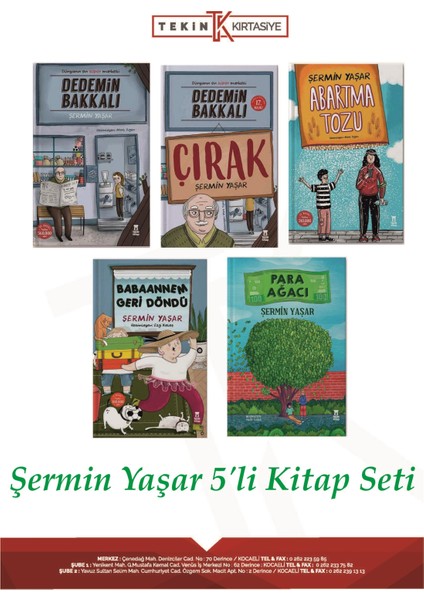 Şermin Yaşar 5'li Kitap Seti - Şermin Yaşar