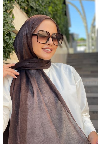 Bakır Harem Scarf Işıltı Şal