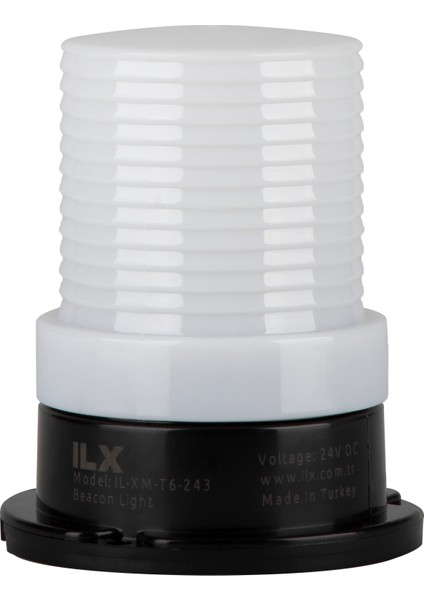 Rgb Ikaz Lambası - Ø70 T6 Flaşör Seri 220 Vdc Ses Var 5 Renk