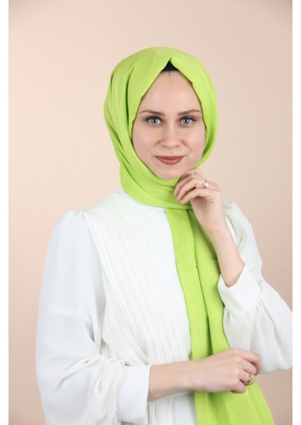 Ilkbahar TOMURCUĞU-275 Sima Janjanlı Şifon Şal