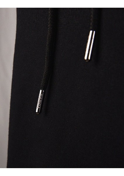Minimal Gülücük Emoji Smile Göğüs Baskılı Kapüşonlu Tasarım Hoodie