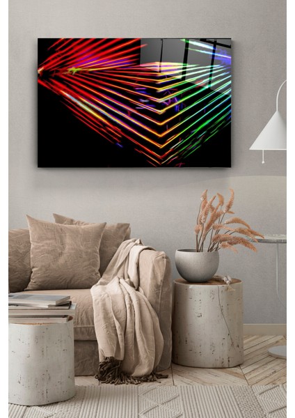 Boyutsal Neon Cam Tablo, Dekoratif Cam Tablo modelleri