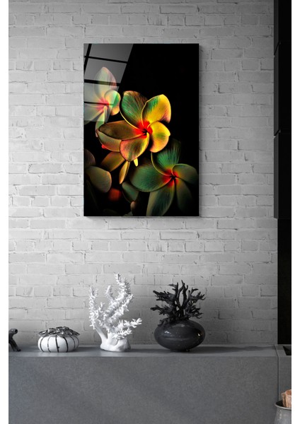 Çiçek Cam Tablo, Dekoratif Cam Tablo modelleri