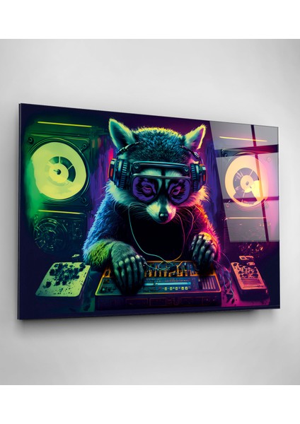 Dj Rakun Cam Tablo, Dekoratif Cam Tablo fiyatları