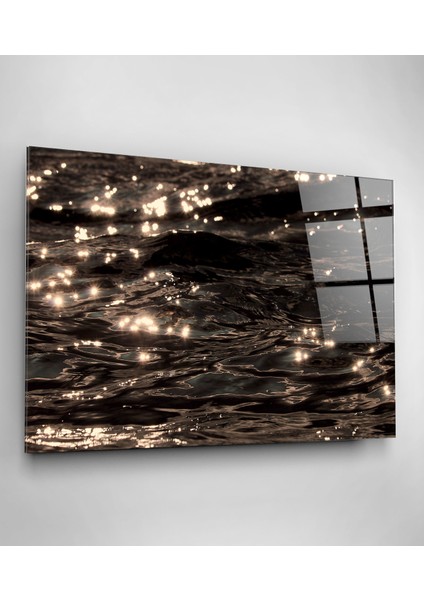 Işıltılı Dalga Cam Tablo, Dekoratif Cam Tablo fiyatları