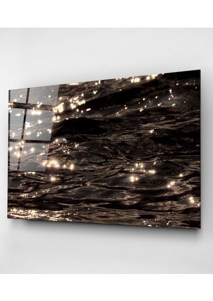 Işıltılı Dalga Cam Tablo, Dekoratif Cam Tablo fırsatları