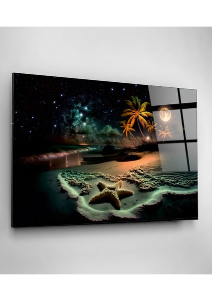 Deniz Yııdızı Cam Tablo, Dekoratif Cam Tablo fiyatları