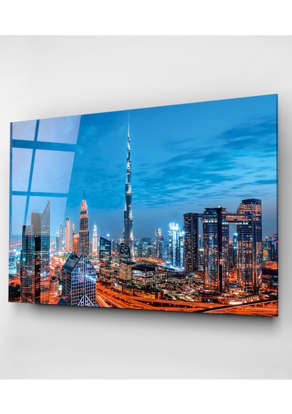 Dubai Manzara Cam Tablo, Dekoratif Cam Tablo indirimleri