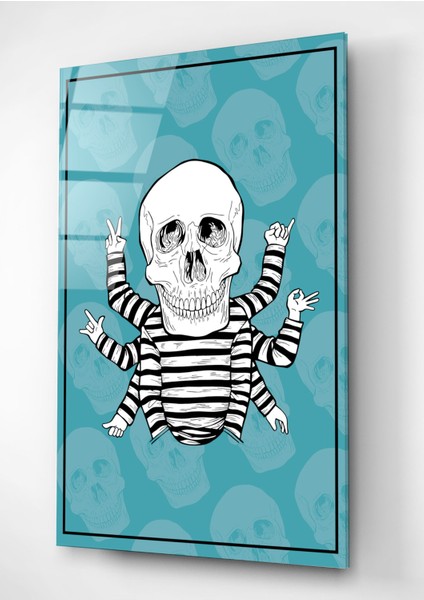 Digi-Glass Skull Art Cam Tablo fiyatları