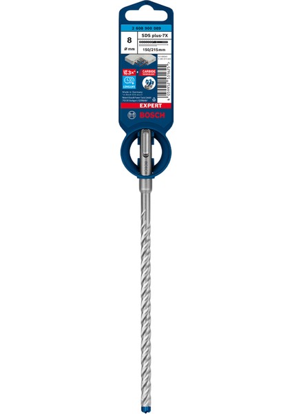 Expert Sds Plus-7x Kırıcı Delici Delme Ucu 8 x 150 x 215 mm