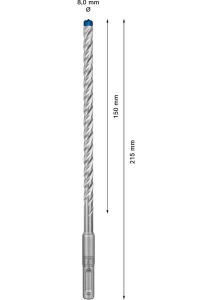 Expert Sds Plus-7x Kırıcı Delici Delme Ucu 8 x 150 x 215 mm fiyatları