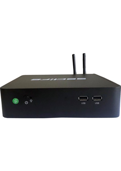 MP-104 I3-2100 4gb 128GB SSD Dos Siyah Mini Pc