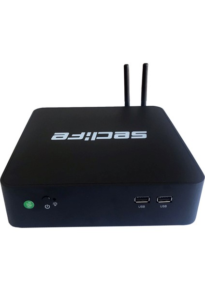 MP-104 I3-2100 4gb 128GB SSD Dos Siyah Mini Pc