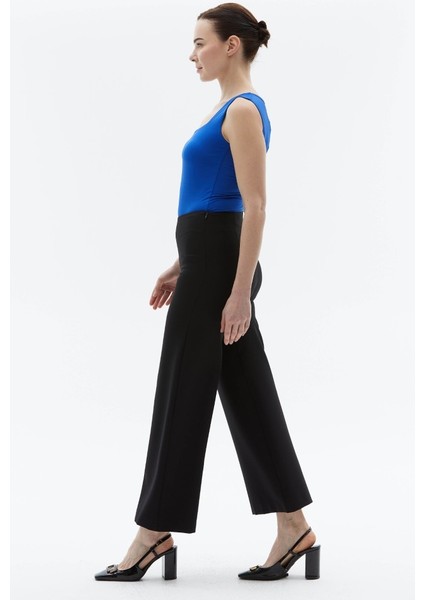 Kemersiz Bol Paça Pantolon modelleri
