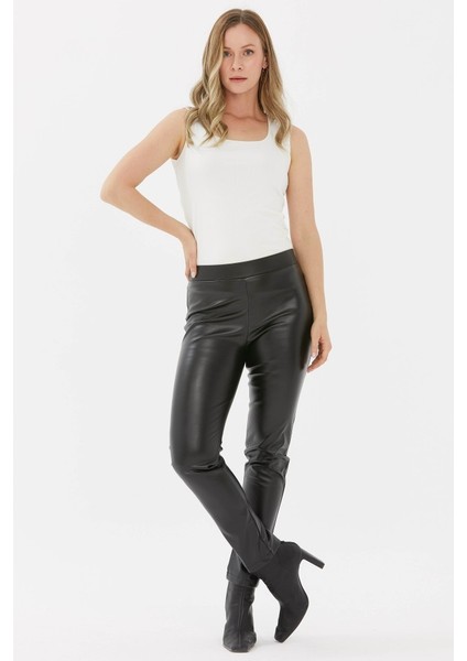 Beli Lastikli Dar Paça Pantolon modelleri