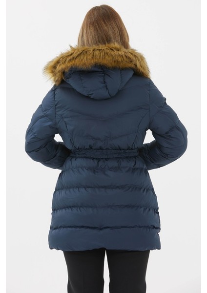 Beli Lastikli Kapüşonu Kürklü Mont fırsatları