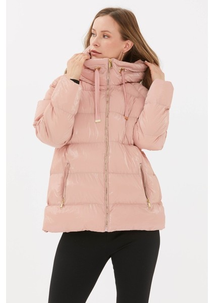 Grogrenli Kendinden Kapüşonlu Mont fiyatları