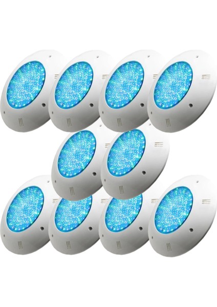 18 Watt Smd LED Turkuaz Sıva Üstü Havuz Lambası 10 Adet