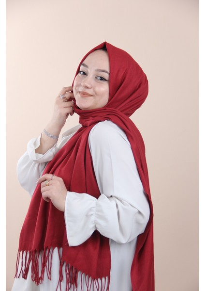 Bordo Pashmina Şal fiyatları