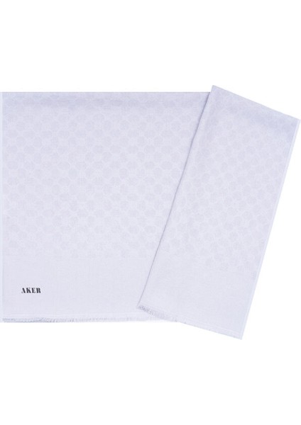 973 Aker Elegance Monogram Şal 1090100