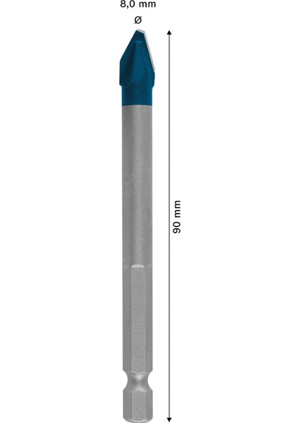 Expert Hex-9 Hardceramic Delme Ucu 8 x 90 mm modelleri