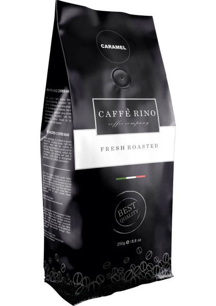 Caffe Rino Filtre Kahve Caramel Aromalı 250 gr