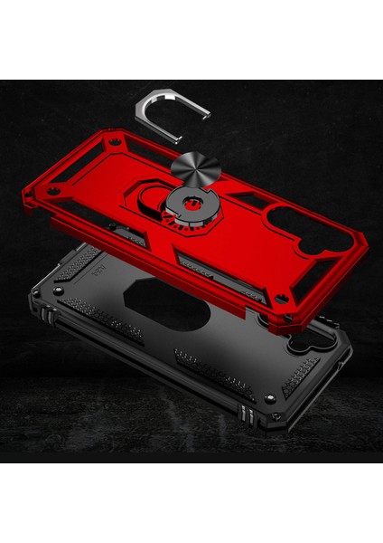 Samsung Galaxy A54 Kılıf Standlı Magnet Mıknatıslı Yüzük Armored Zırhlı Kapak modelleri