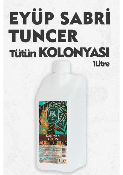 Tütün Kolonyası Yedek Şişe 1 Litre
